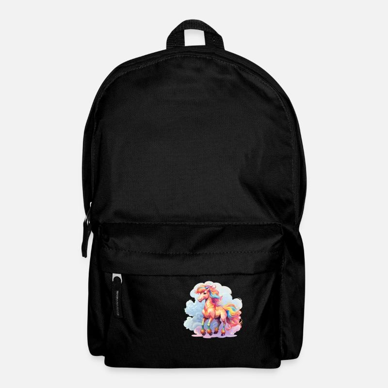 colorful pony - Backpack - black