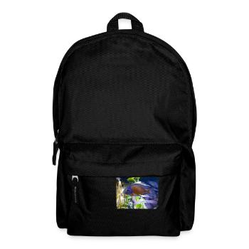 Copadichromis borleyi cichlid - Backpack - black - Front