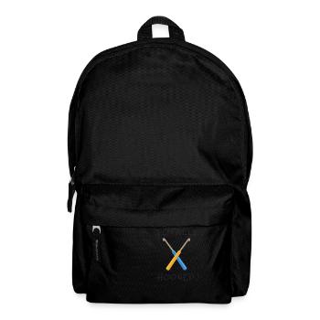 Totally hooked. Pour crochet et tricot. - Sac à dos - noir - Devant