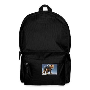 Knight's Cat I - Backpack - black - Front