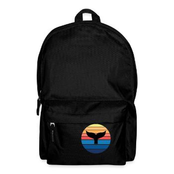 Surfing Surfboard Surfer Wassersport Hai - Rucksack - Schwarz - Vorne