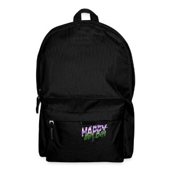 bluthund tier lustiger spruch statement pfote - Rucksack - Schwarz - Vorne