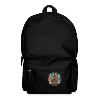Scorpion Colorful Watercolor Animal Illustration - Backpack - black - Front