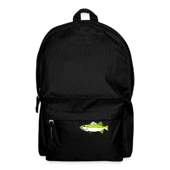 Forelle - Rucksack - Schwarz - Vorne