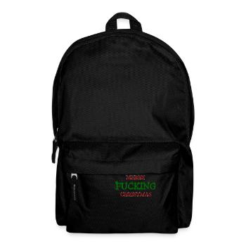 Weihnachten - Rucksack - Schwarz - Vorne