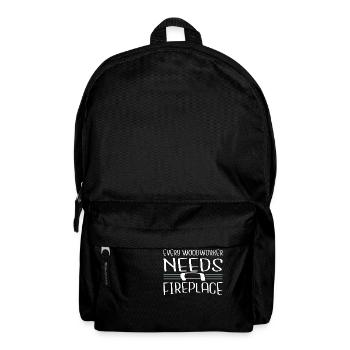 funny carpenter quotes - Rucksack - Schwarz - Vorne