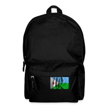 Drapeau de Djibouti - Sac à dos - noir - Devant