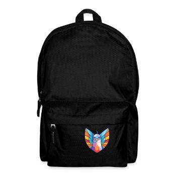 Taube Buntes Aquarell Tier Haustier Illustration - Rucksack - Schwarz - Vorne