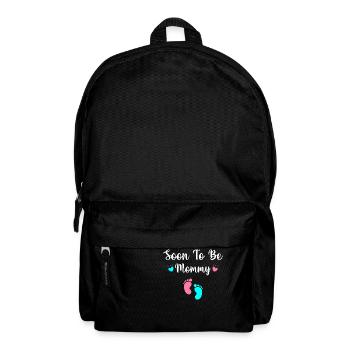 Bald Mama werden - Rucksack - Schwarz - Vorne
