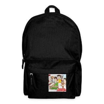 Murmelgolf - Veni, murmi, vici - Rucksack - Schwarz - Vorne
