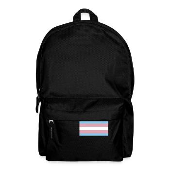 Fierté trans - Sac à dos - noir - Devant