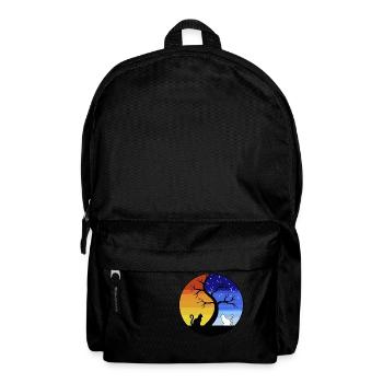 CAT YING YANG - Backpack - black - Front