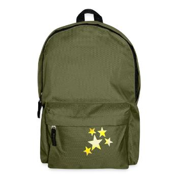 Stern - Rucksack - Olivgrün - Vorne