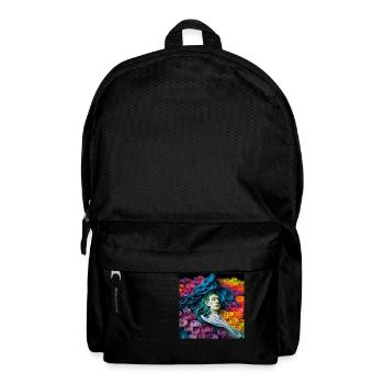 Alles dreht sich - Backpack - black - Front