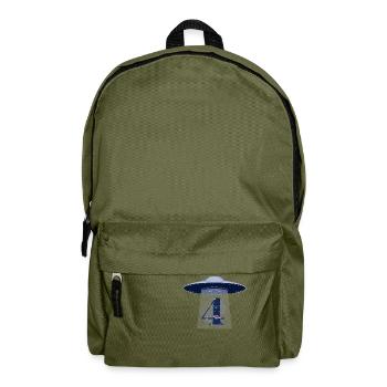 4th Anniversary UFO Attack - Backpack - olive green - Front