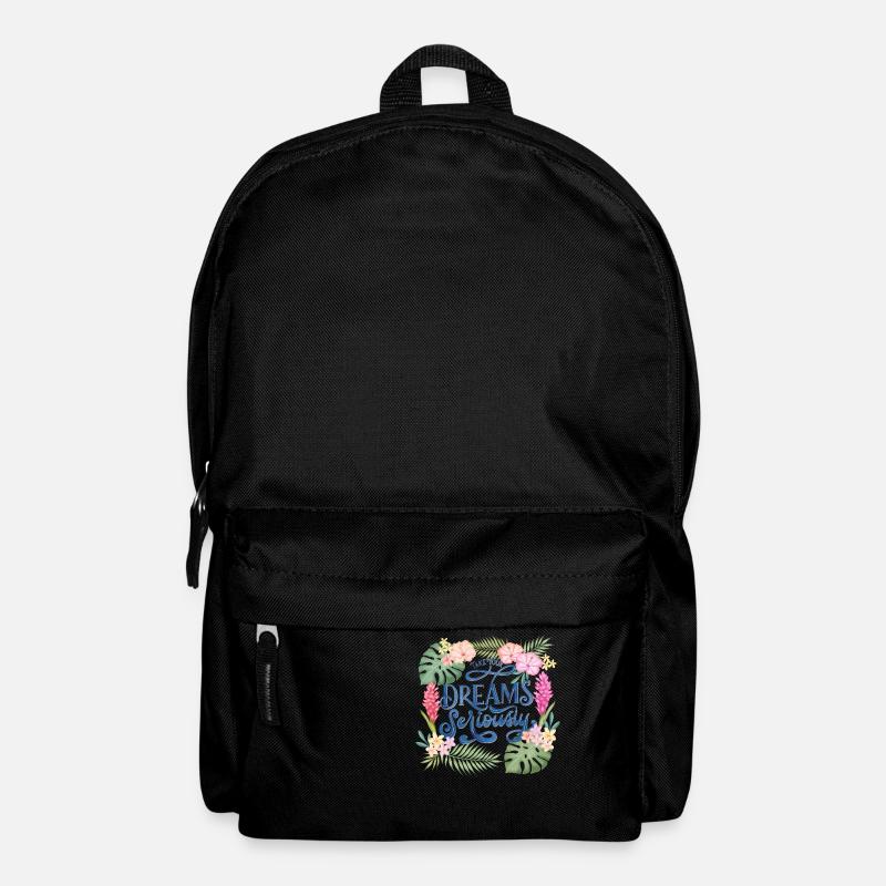 Glaub an deine Träume - Rucksack - Schwarz