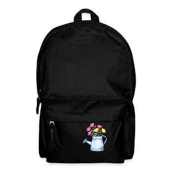 Flower Hobby Gardener Gardener Gift Flowers Garden - Backpack - black - Front