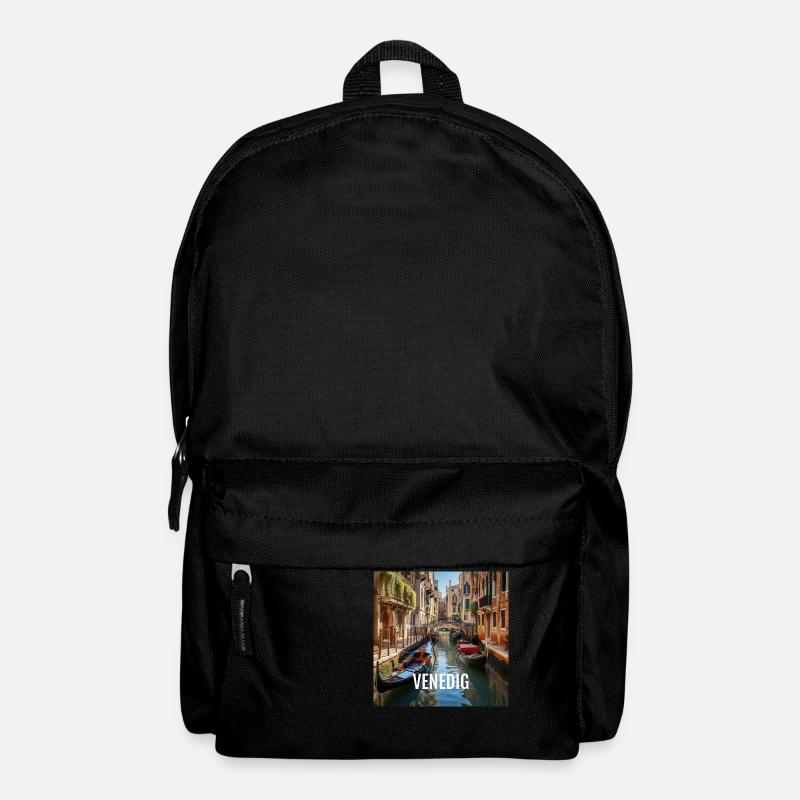 Venedig bei Tag - Rucksack - Schwarz