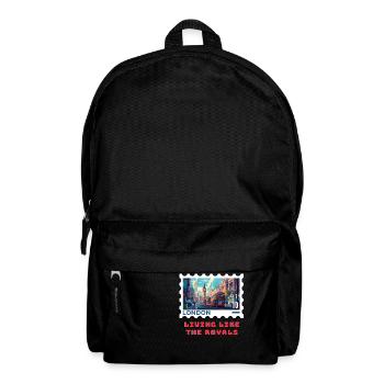 London - Rucksack - Schwarz - Vorne