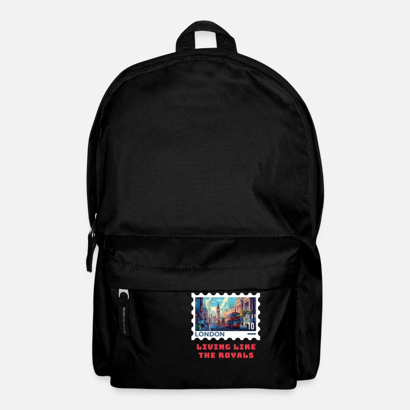 London - Rucksack - Schwarz