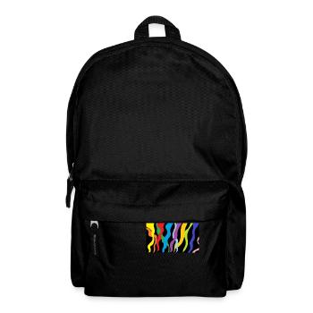 Fumée redimensionnée - Sac à dos - noir - Devant