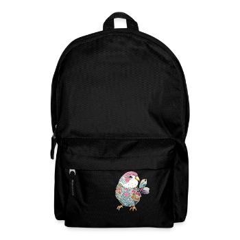 Budgie Bird Cockatiel Bird Propriétaire - Sac à dos - noir - Devant