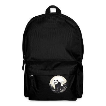 Panda vor Bergen in China - Rucksack - Schwarz - Vorne