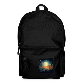 Solar System, Multiverse, Universe - Backpack - black - Front