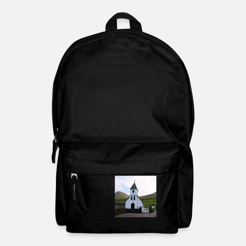 Kirche - Rucksack - Schwarz