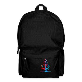 Seeanker - Rucksack - Schwarz - Vorne