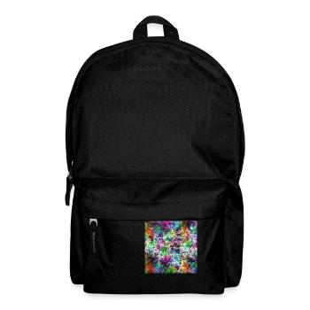 Lueur galactique dans le kaléidoscope des rêves - Sac à dos - noir - Devant