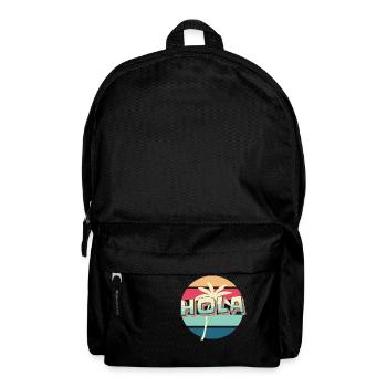 Hola - Palm Tree Vibes Only - Backpack - black - Front