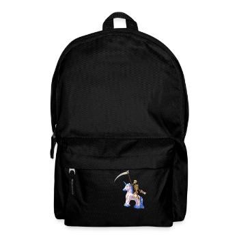Reiten, so schnell wie der Wind! - Rucksack - Schwarz - Vorne