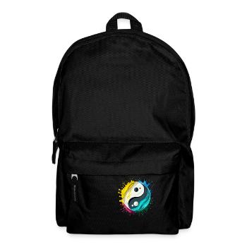 Yin Yang - Rucksack - Schwarz - Vorne