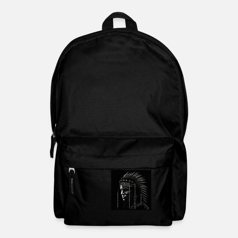 Indianer Stammesführer Schamane Ureinwohner - Rucksack - Schwarz