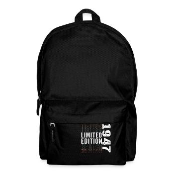 Édition limitée 1947 - génial 76e anniversaire - Sac à dos - noir - Devant