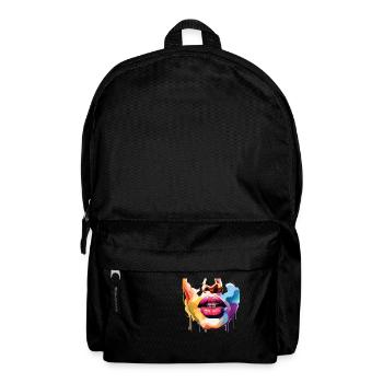 half face - Backpack - black - Front