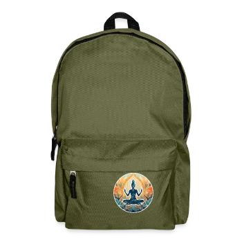 Energie Spirit Meditation - Rucksack - Olivgrün - Vorne