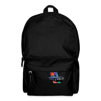 Japanese 70s car - Backpack - black - Front
