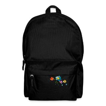 Flowers - Backpack - black - Front