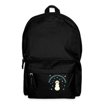 Snowman Certified - Rucksack - Schwarz - Vorne