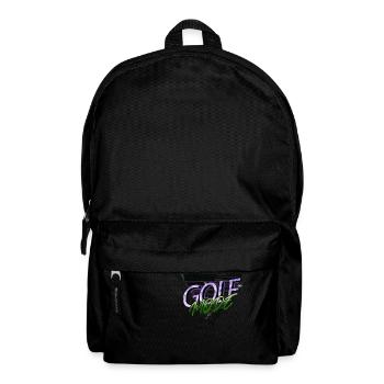 boysgolf girlsgolf golfkids golf ball golf swing - Rucksack - Schwarz - Vorne