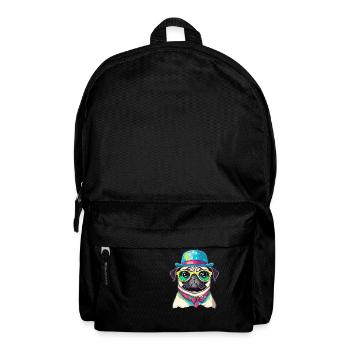 Ein bunter Hund - Rucksack - Schwarz - Vorne