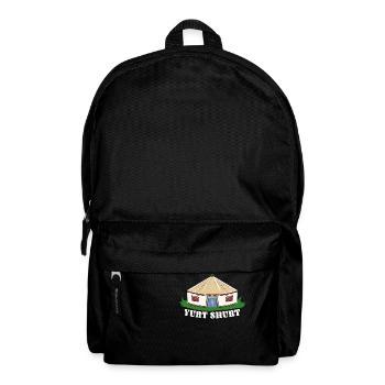 Yurt, Yurt, Mountains, Yurt Life, Glamping - Backpack - black - Front
