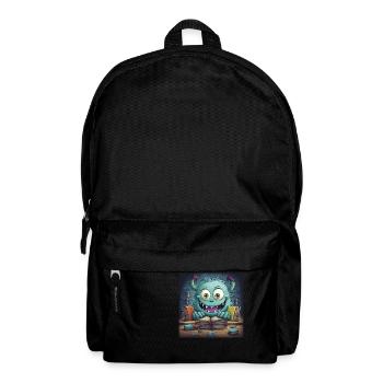 Monster - Rucksack - Schwarz - Vorne