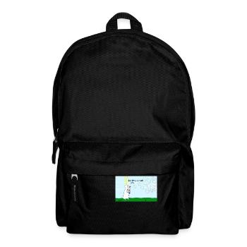 Hoffnungsstur sein. - Rucksack - Schwarz - Vorne