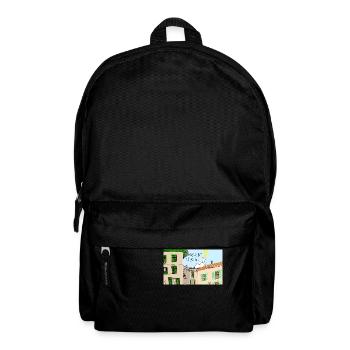 Geliebt leben. - Rucksack - Schwarz - Vorne