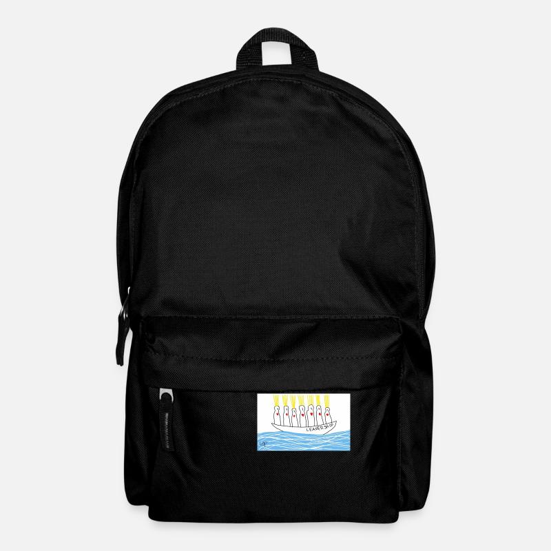 Leadership. - Rucksack - Schwarz