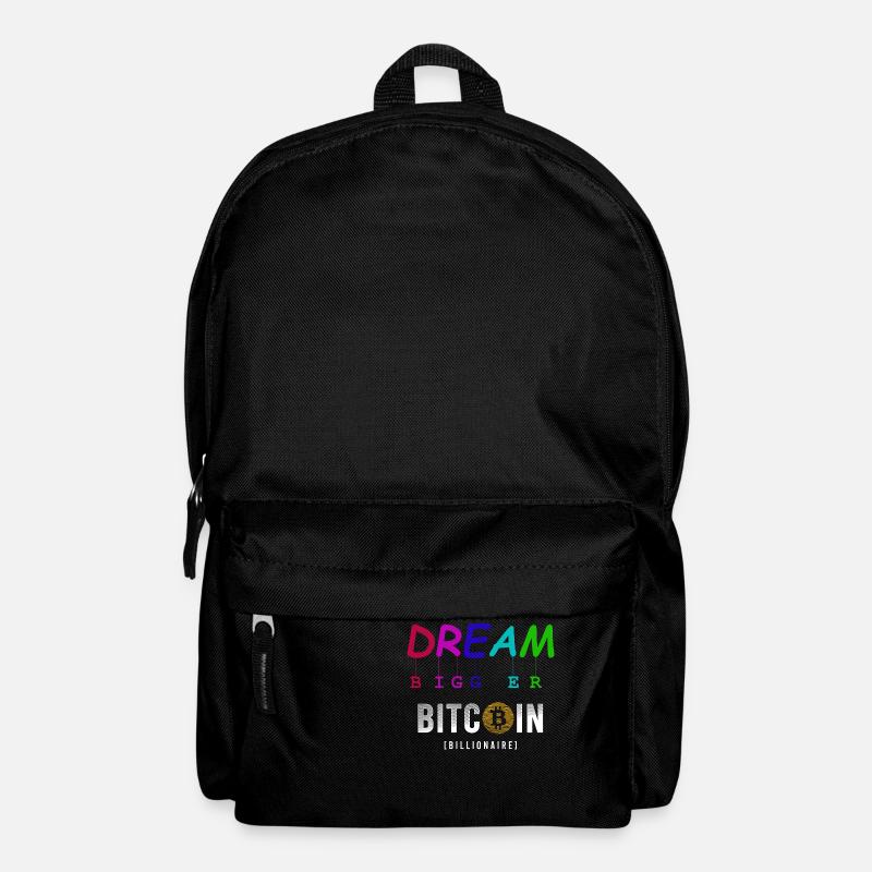 Dream Bigger Bitcoin - Rucksack - Schwarz