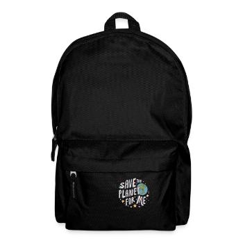 SAVE THE PLANET FOR ME - Backpack - black - Front